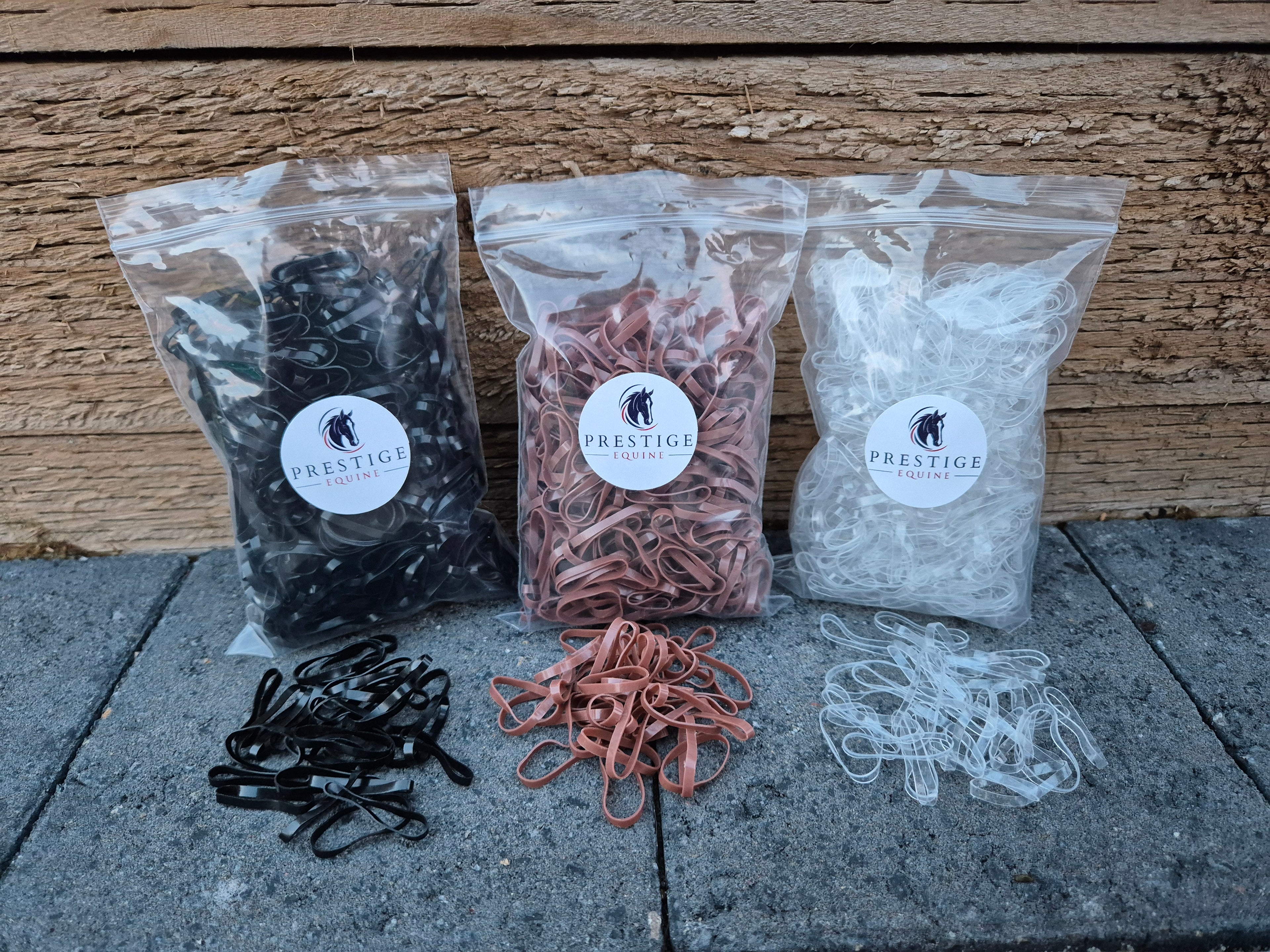 SILICONE PLAITING BANDS