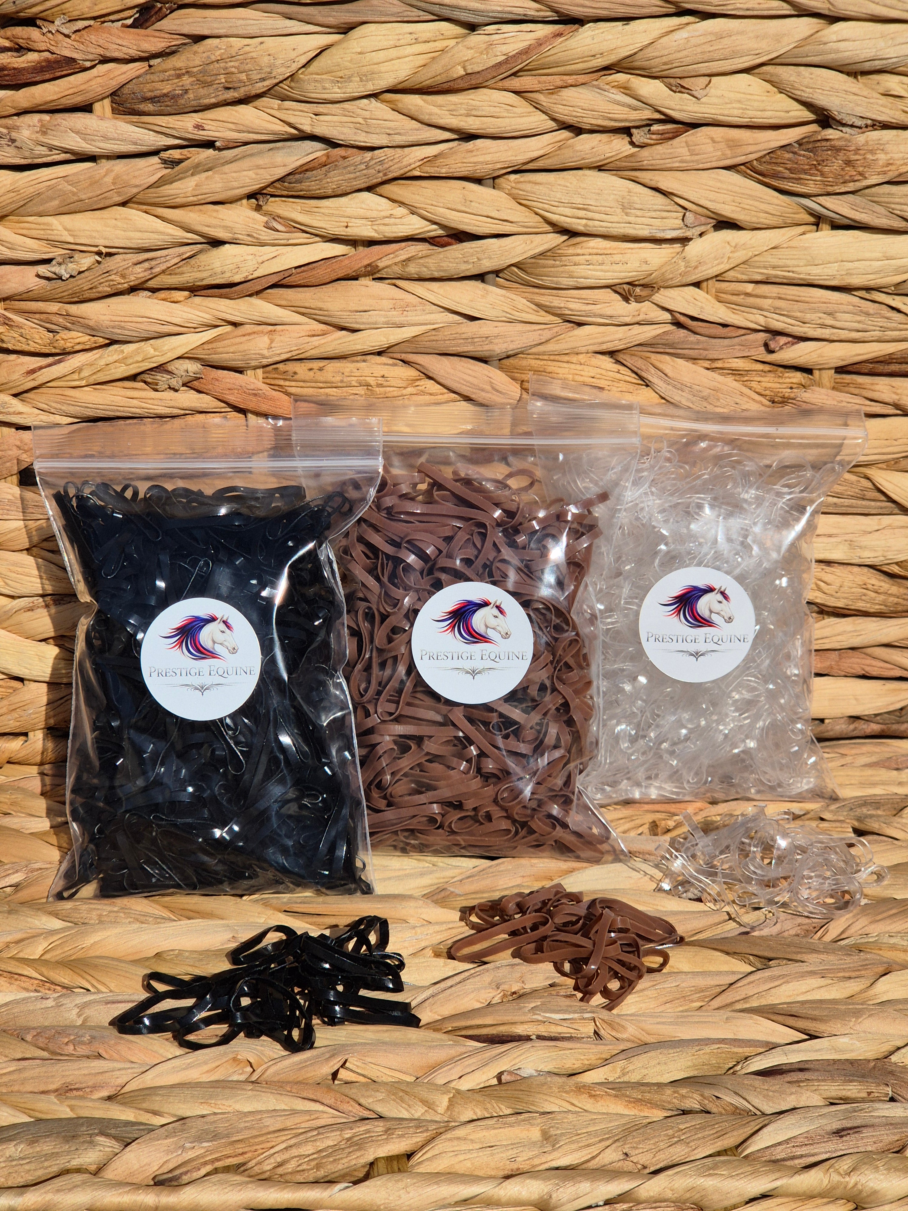 SILICONE PLAITING BANDS